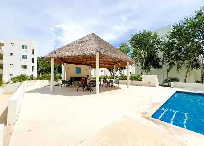 Departamento Privado Con Alberca 3 Recamaras Y Aire Acondicionado En Ideal Familias Y Grupos Apartment Playa del Carmen