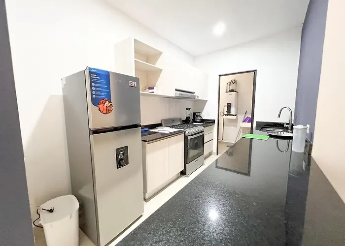 Departamento Privado Con Alberca 3 Recamaras Y Aire Acondicionado En Ideal Familias Y Grupos Apartment Playa del Carmen