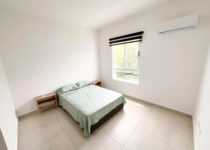 Departamento Privado Con Alberca 3 Recamaras Y Aire Acondicionado En Ideal Familias Y Grupos