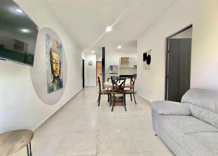 Departamento Privado Con Alberca 3 Recamaras Y Aire Acondicionado En Ideal Familias Y Grupos Apartamento Playa del Carmen