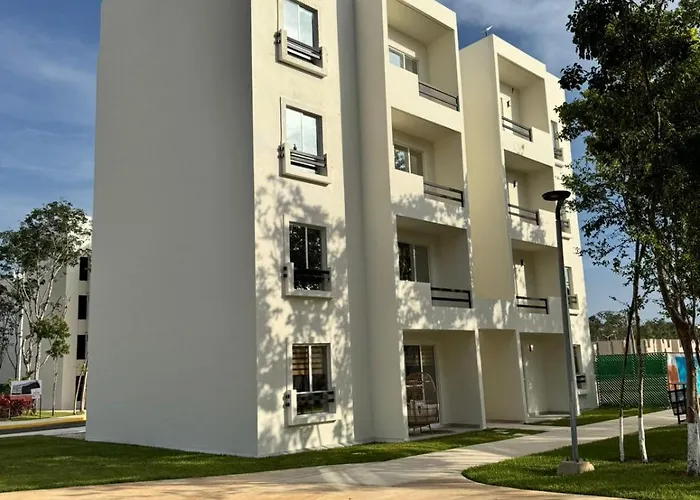 Departamento Privado Con Alberca 3 Recamaras Y Aire Acondicionado En Ideal Familias Y Grupos * Playa del Carmen